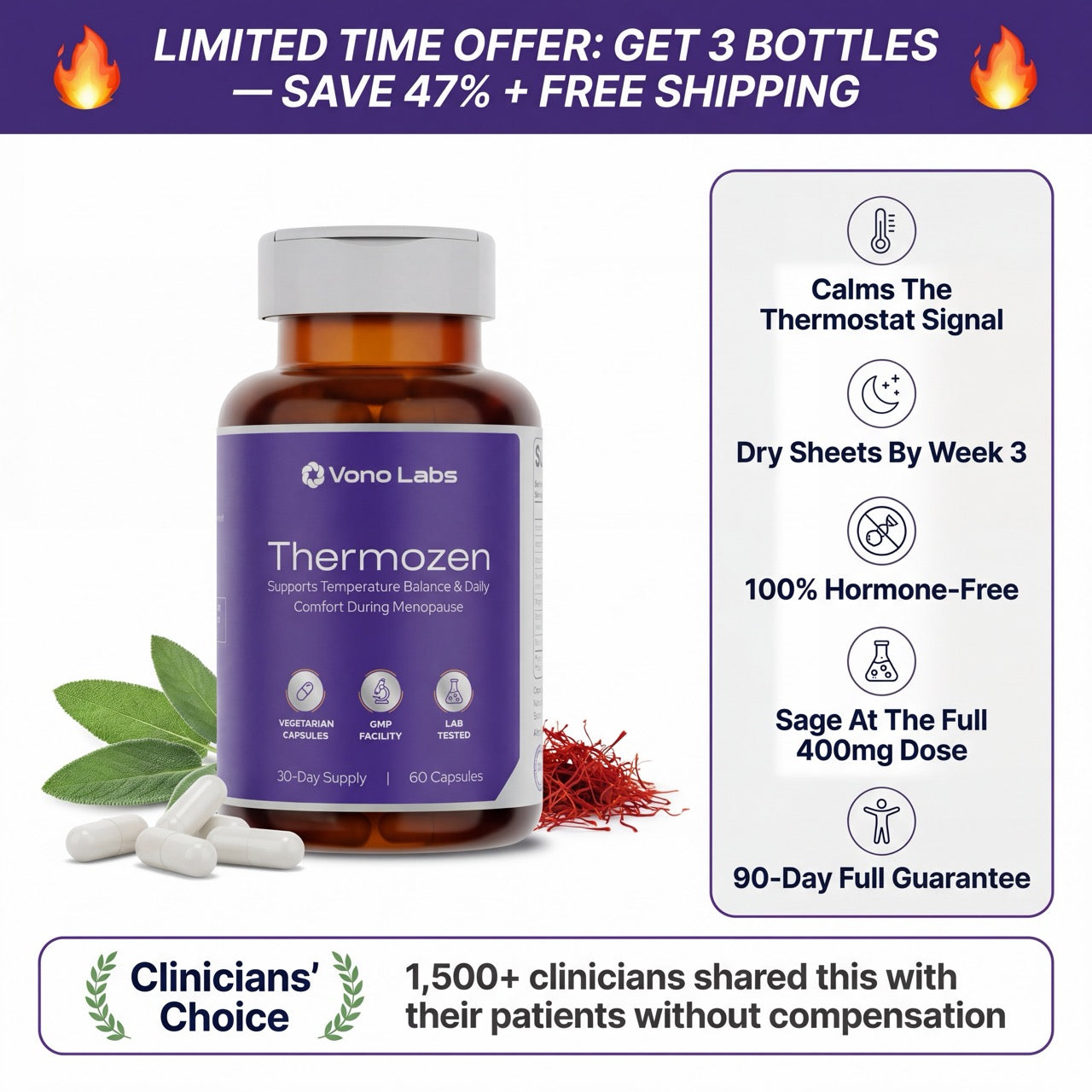 Thermozen: Hot Flashes Relief