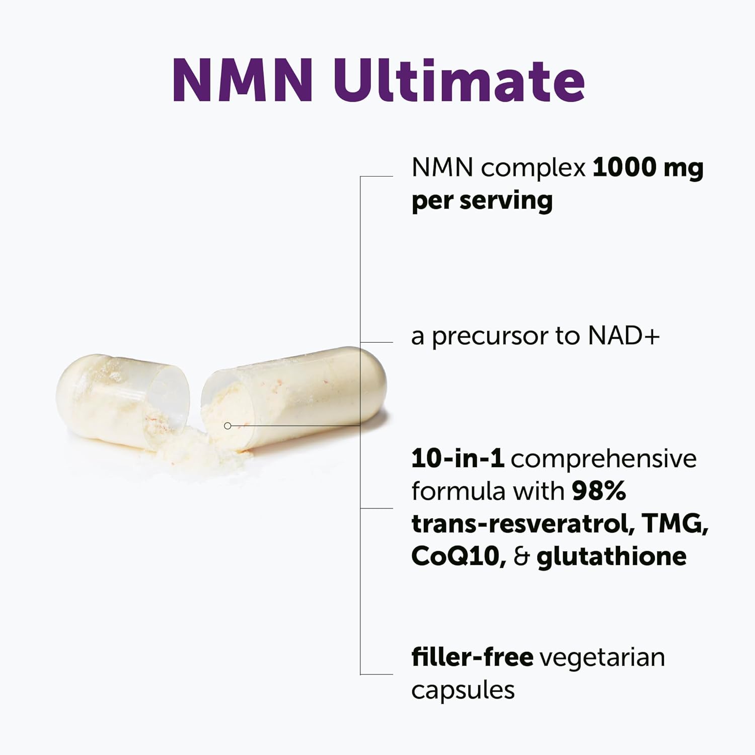 NMN Complex 1000mg 120 Capsules