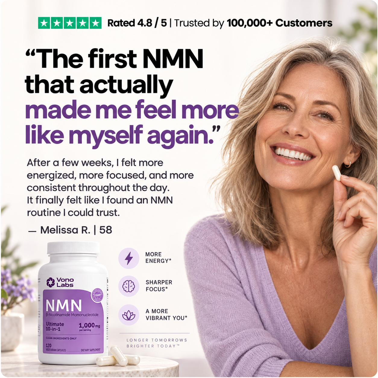 Vono Labs® NMN 10-in-1 Complex