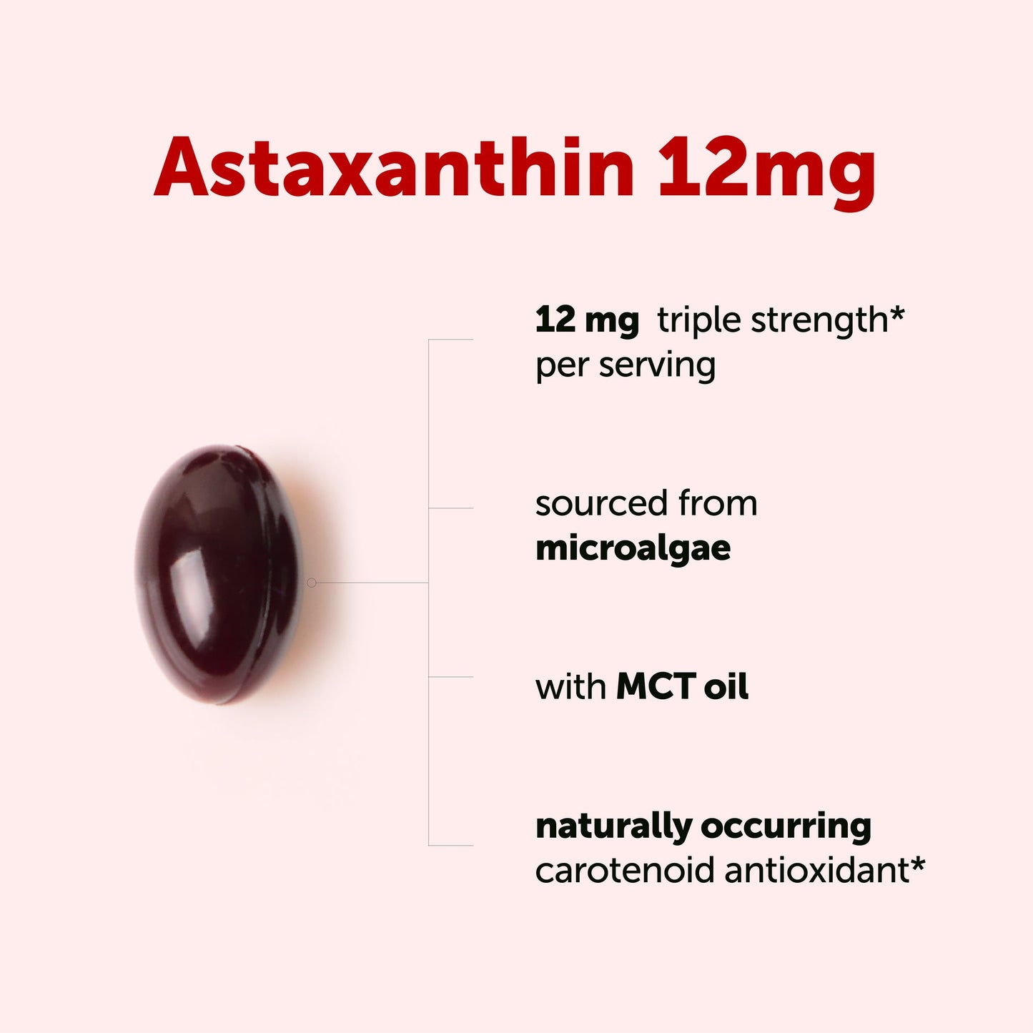 Astaxanthin 12mg