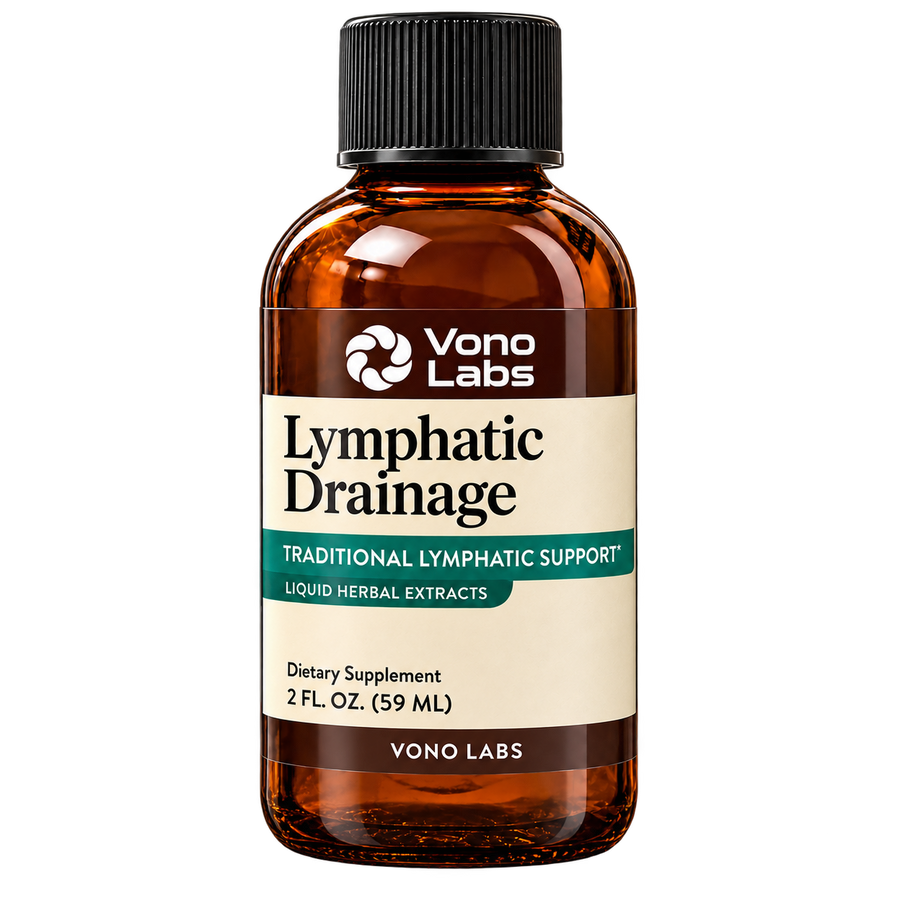 Women’s lymphatic support formula bottle