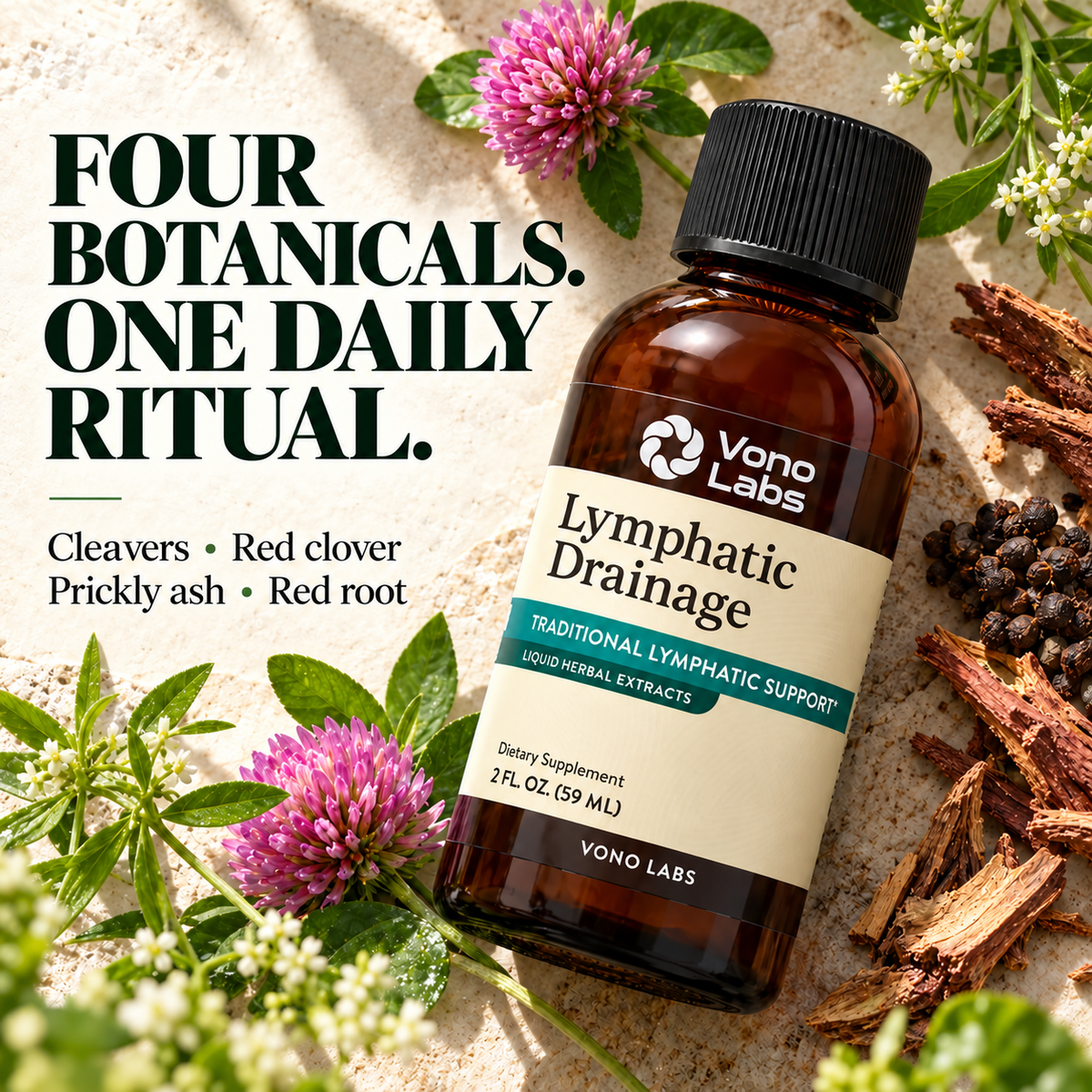 Vono Labs Lymphatic Drainage Drops