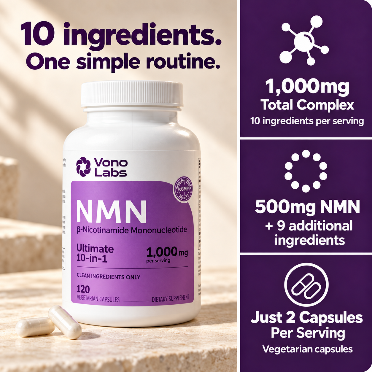 NMN 10-in-1 Complex + Support