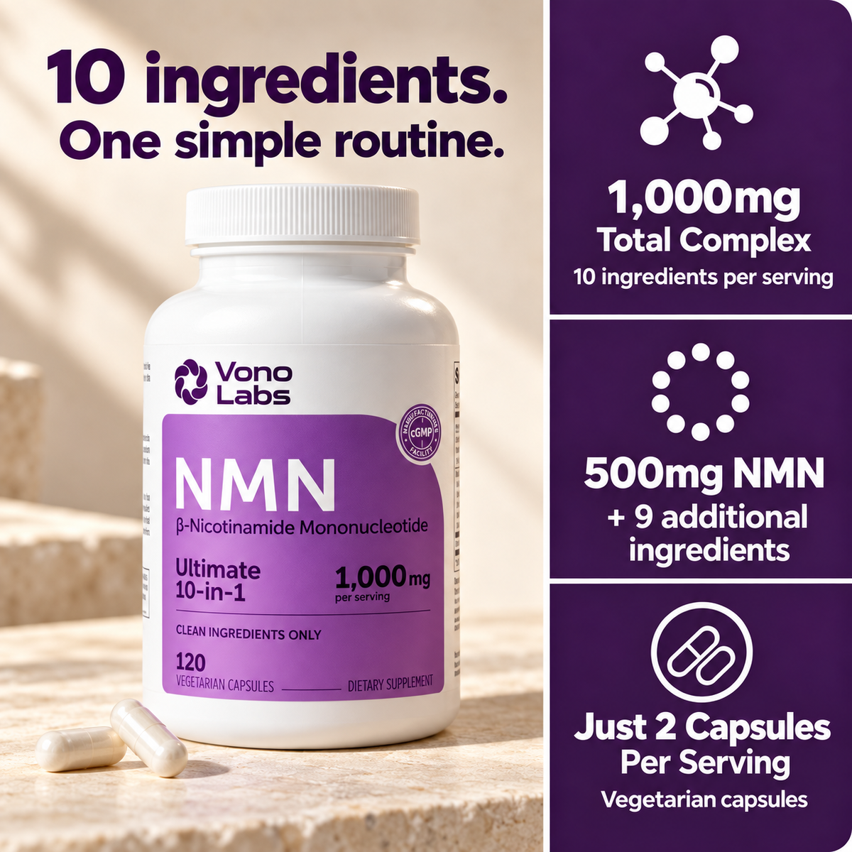 NMN 10-in-1 Complex + Support
